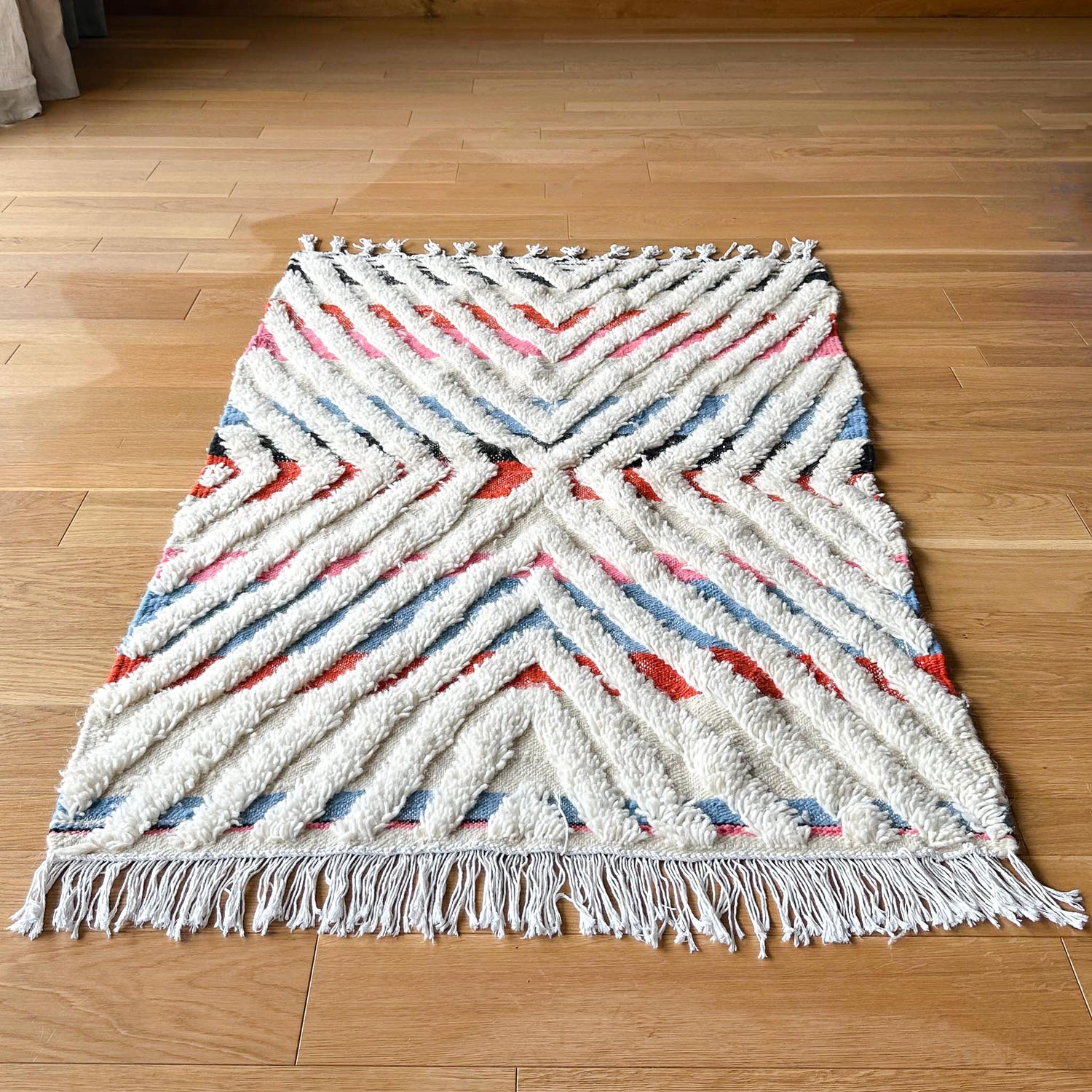 Amazigh Wool Rug - Le №0014 - 93x136 cm