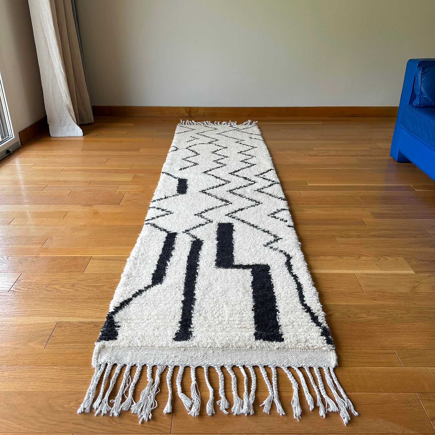 Amazigh Wool Rug - Le №0016 - 72x286 cm