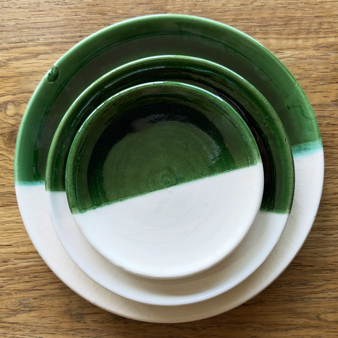 3 Pieces Ceramic Dinnerware - Sarah