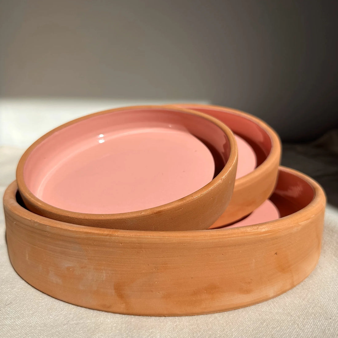 3 Pieces Ceramic Dinnerware - Oceane