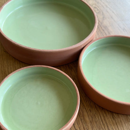 3 Pieces Ceramic Dinnerware - Oceane