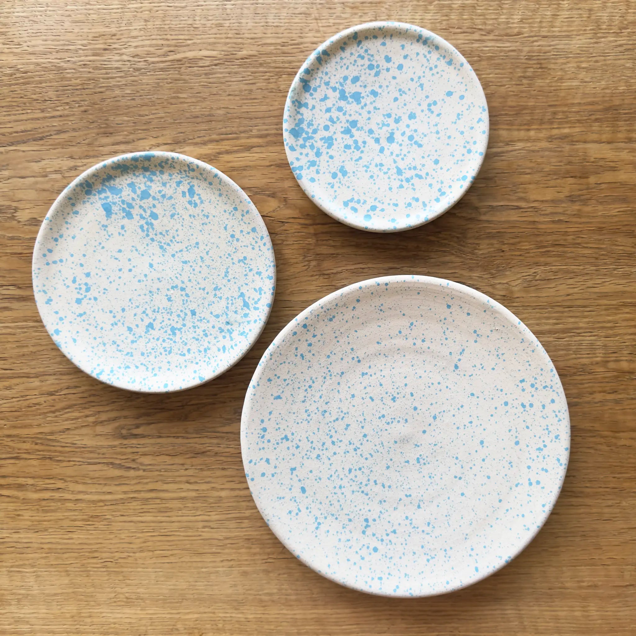 3 Pieces Ceramic Dinnerware - Ludivine