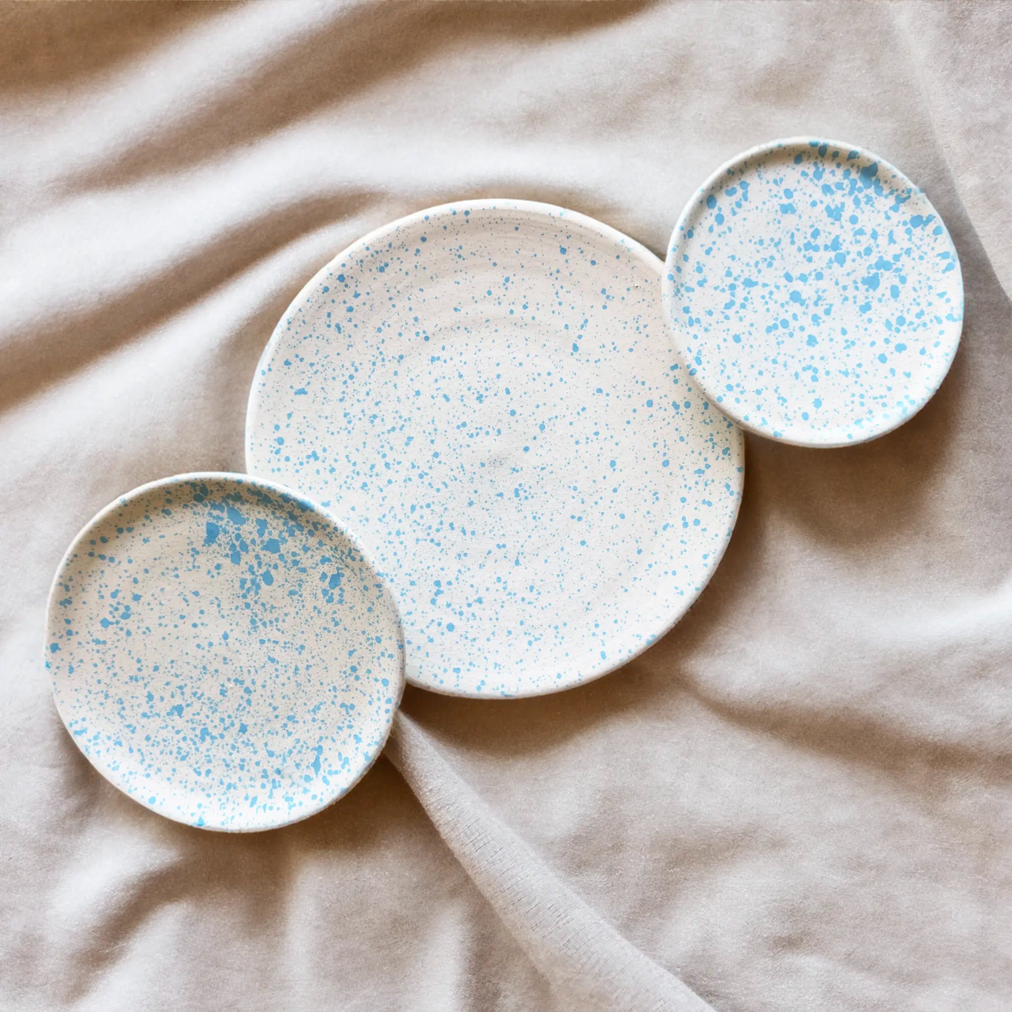 3 Pieces Ceramic Dinnerware - Ludivine