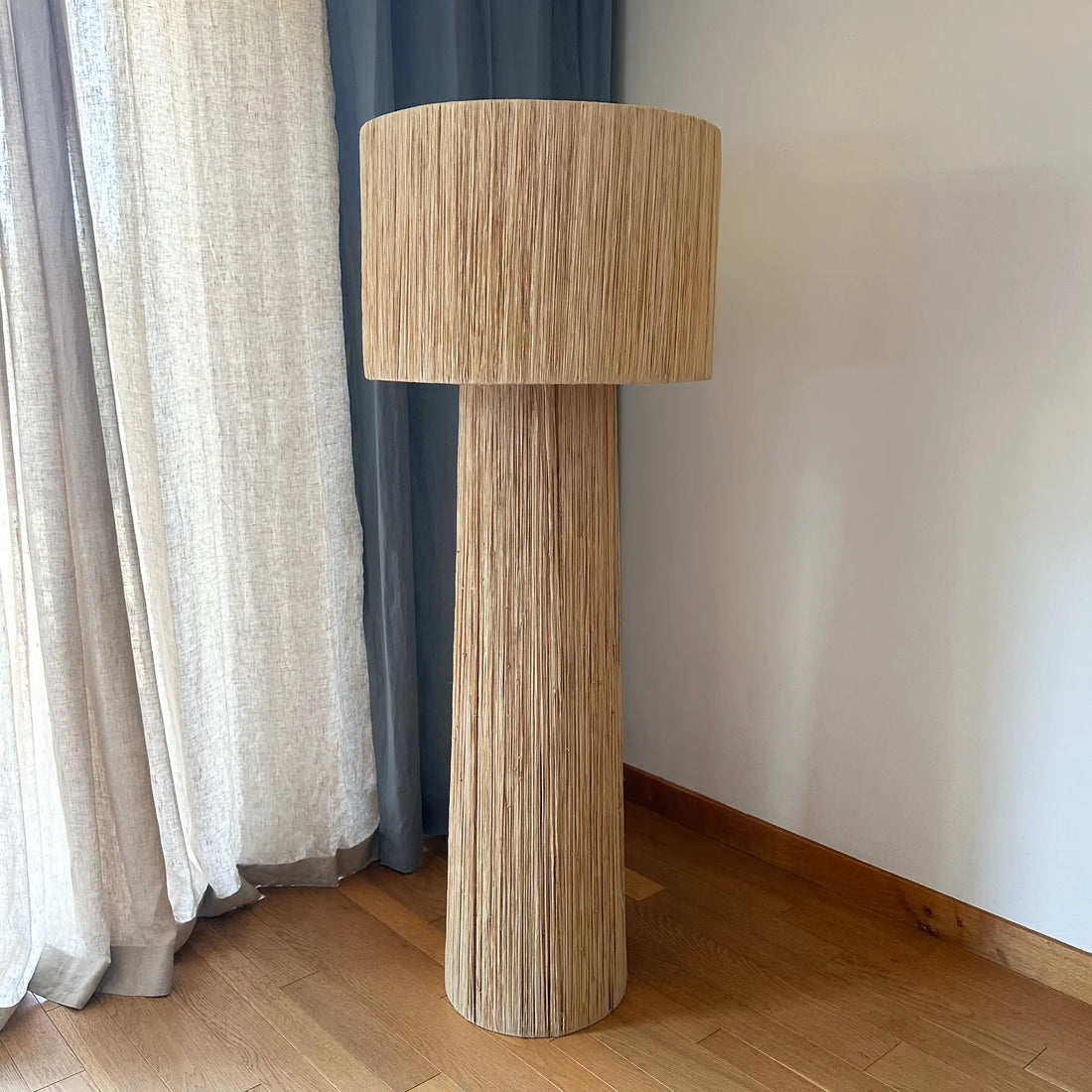 Raffia Floor Lamp Shade XL